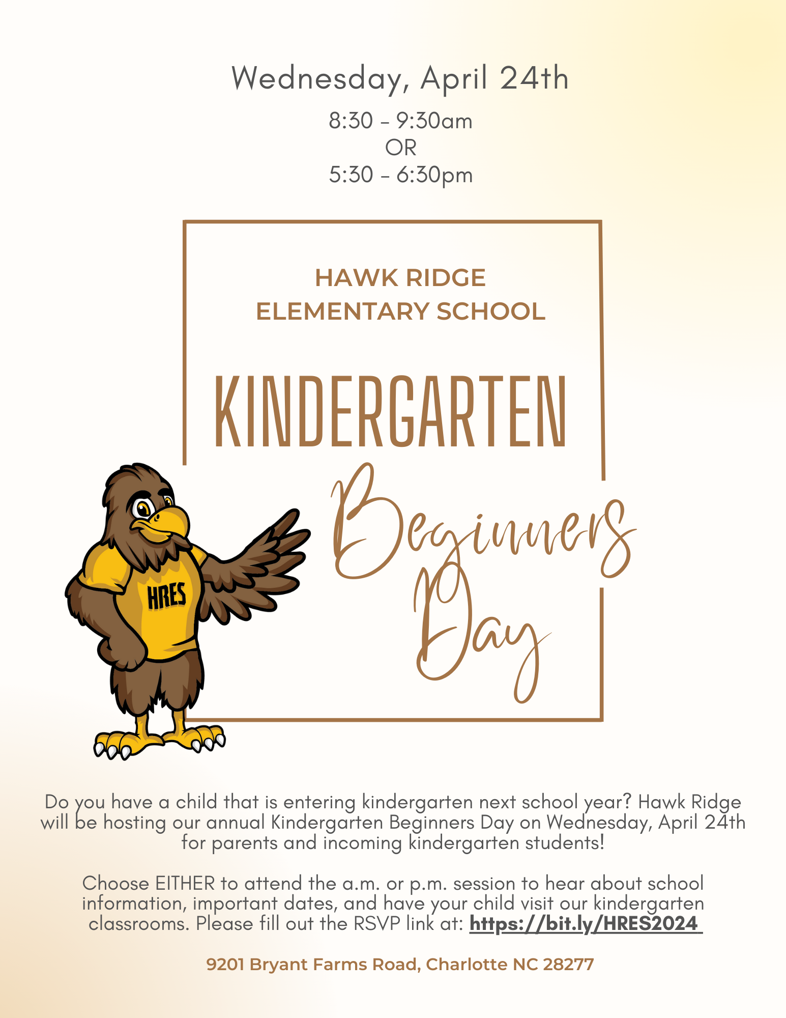 Kindergarten Beginner's Day